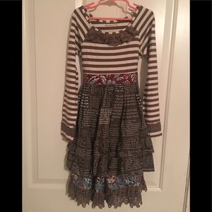 Mustard Pie Dress with pants